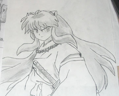 Inuyasha Looking Suspicious by SonicDeath