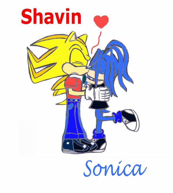 Shavin's New Girlfriend by SonicShadow2