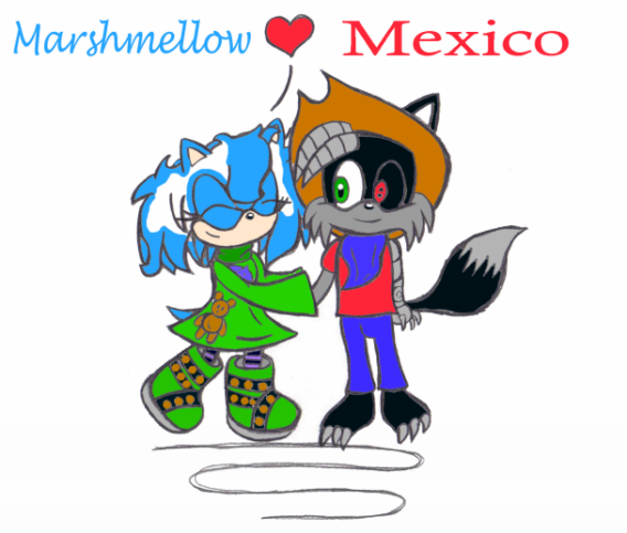 MexicoXMarshmellow- Request from Saya_Kizashirin by SonicShadow2