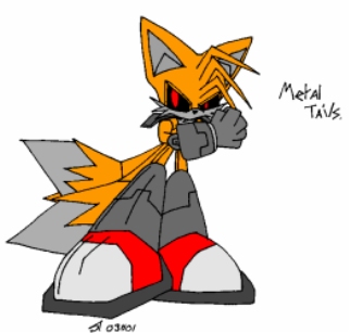 Metal Tails! (Check this out, it was HARD!) by Sonic_Freak