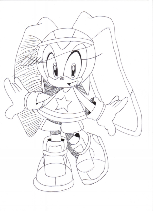 Cream In Sonic Riders Style by Sonic_Riders_Freak