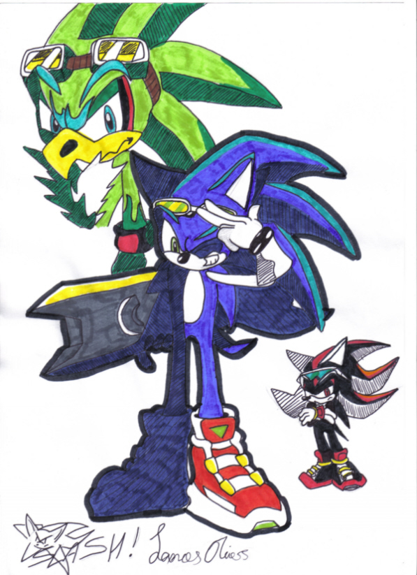 Sonic Riders Contest Entry by Sonic_Riders_Freak