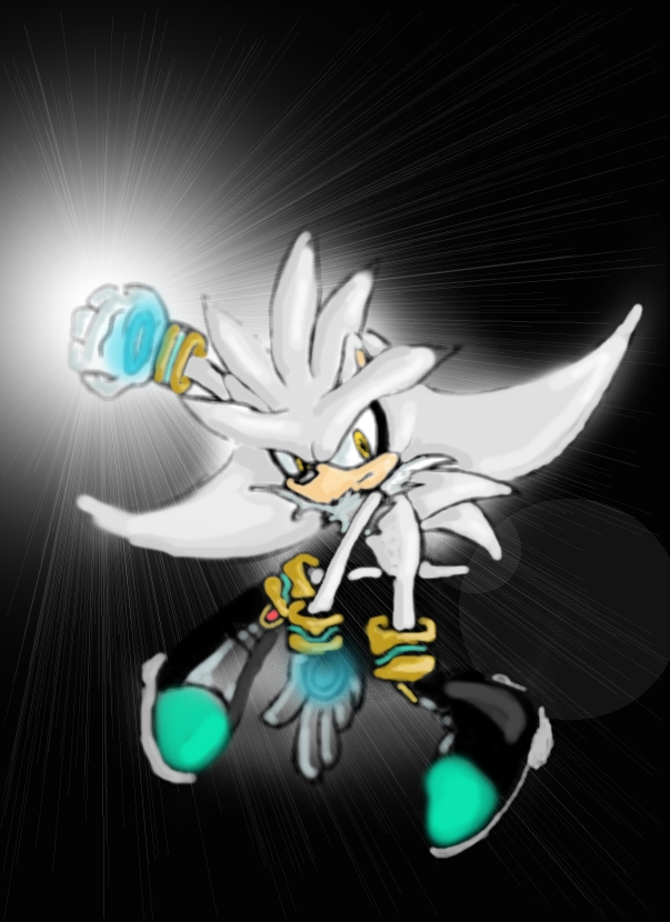 Silver The Hedgehog by Sonic_Riders_Freak