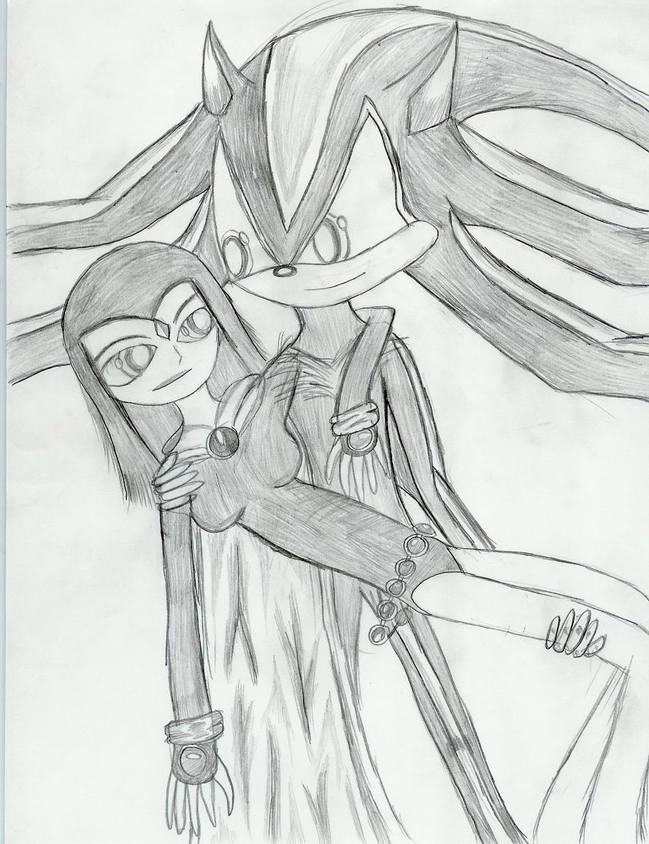 Raven/Shadow( shadowlords Request) by Sonic_the_Titan