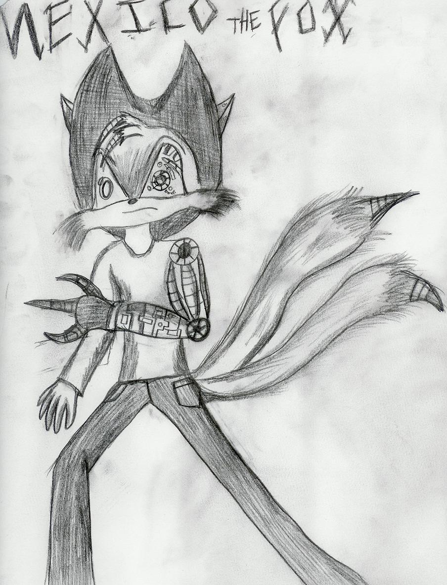 Mexico the Fox( Saya's request) by Sonic_the_Titan