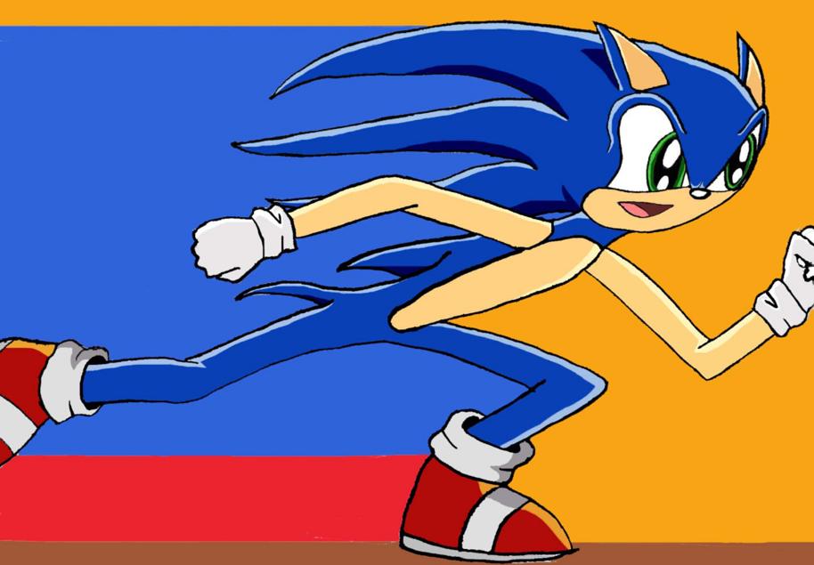 Sonic the hedgehog by Sonic_the_Titan