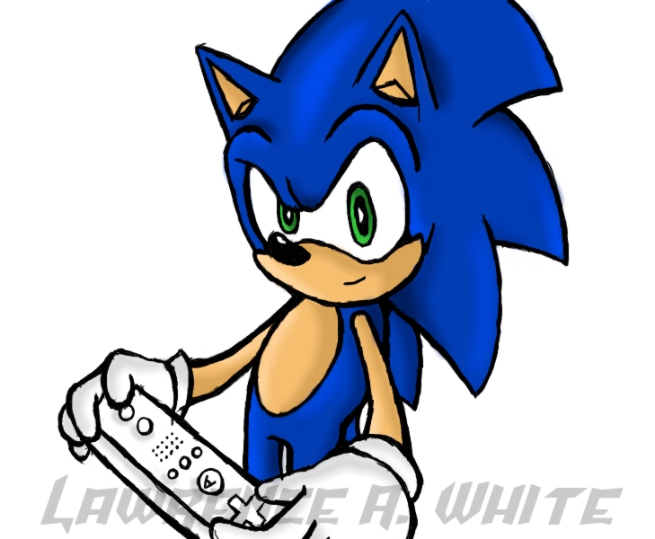Sonic Tablet Shading by Sonicismyhero