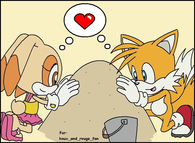 How Cute!!! (Request: knux_and_rouge_fan) by Sonicluva