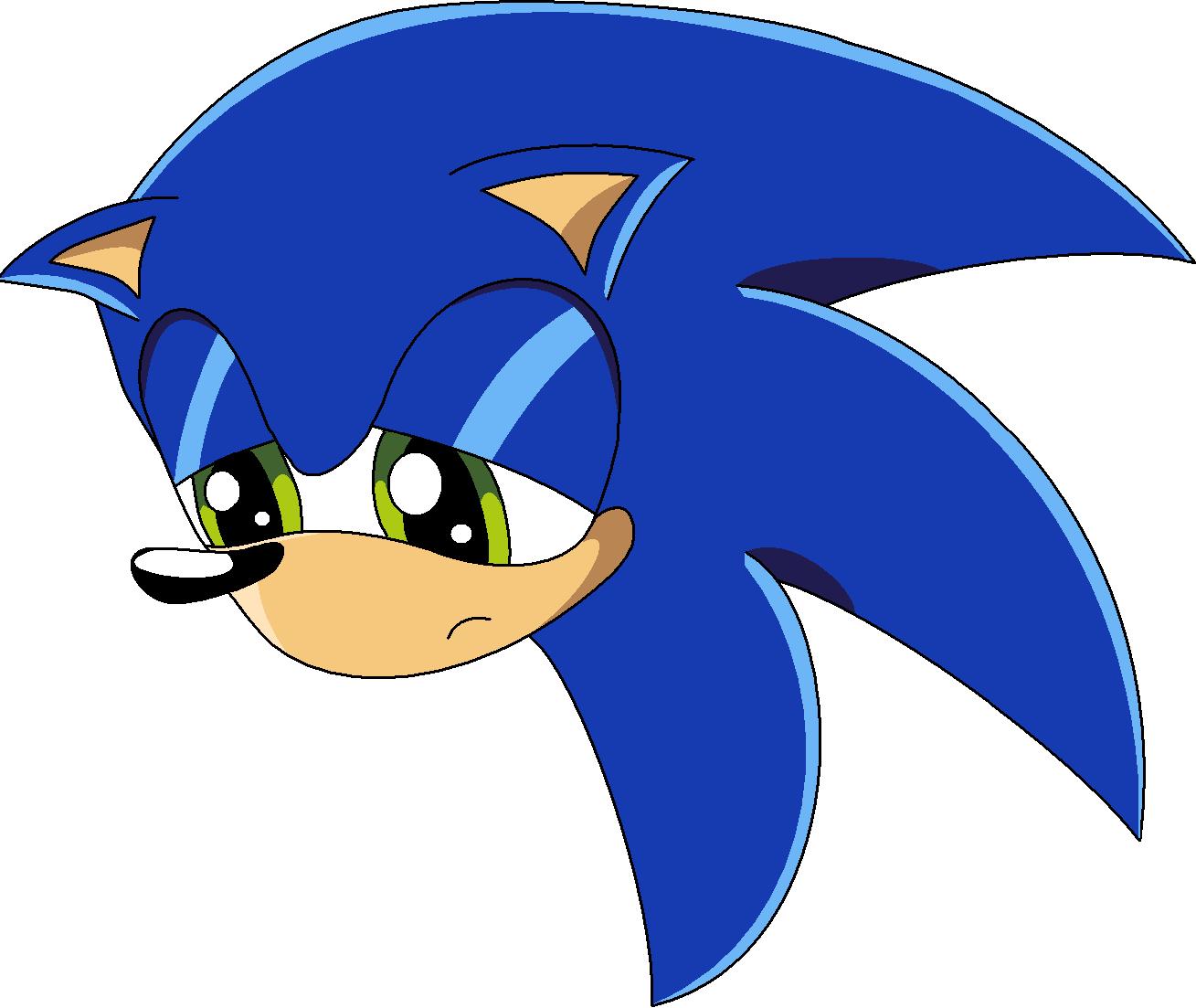 Sad Sonic... T_T by Sonicluva