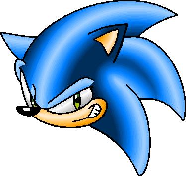 Sonic in 3D!!! (On Paint) by Sonicluva