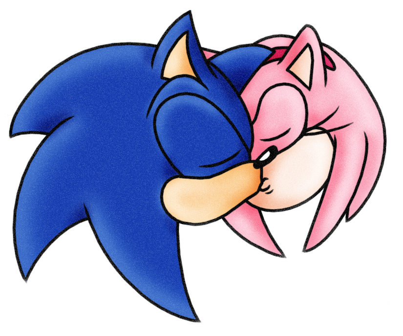 Sonamy Kiss (Colored) by Sonicluva