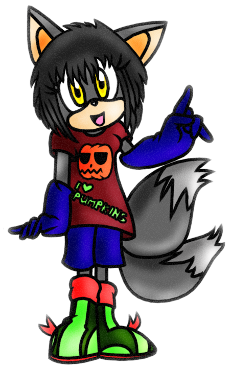 Halloween the Wolf (Request: Halloween) by Sonicluva