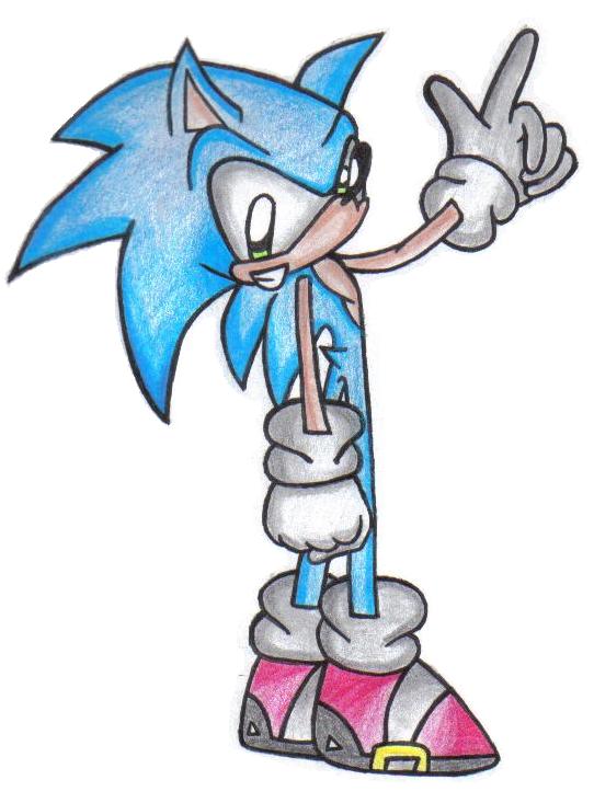 Sonic Pencil Color by Sonicluva