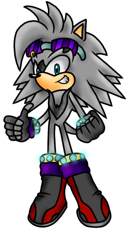 Rikai the Hedgehog (Art-Trade: shadowrulesdaworld) by Sonicluva