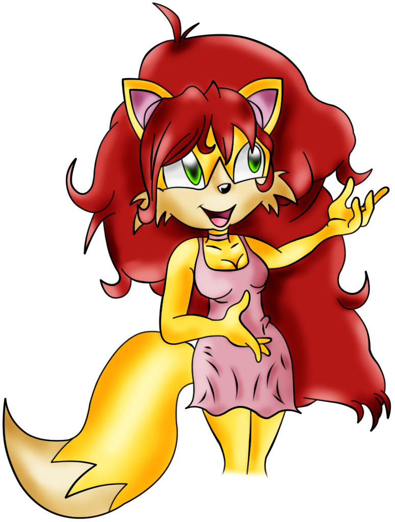 Vixie the Fox (Gift: PandoraX) by Sonicluva