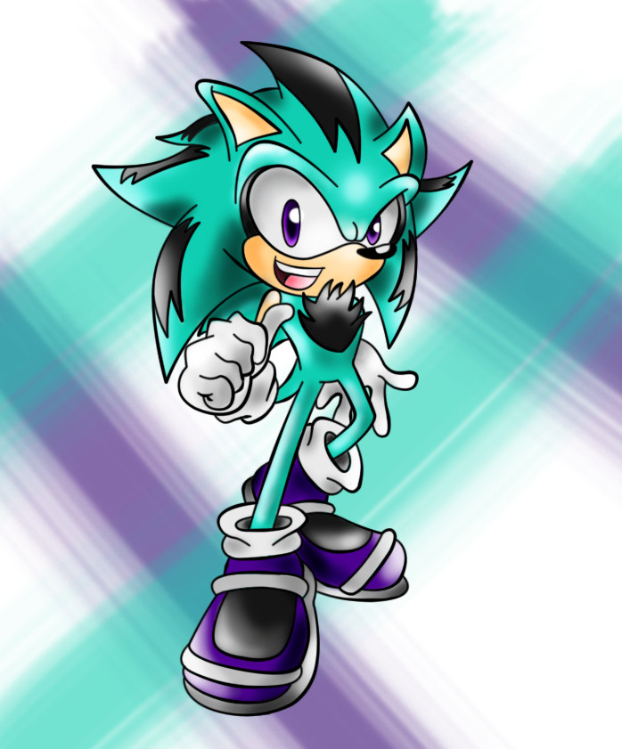 Wind the Hedgehog (Request: MeadowTheHedgehog) by Sonicluva