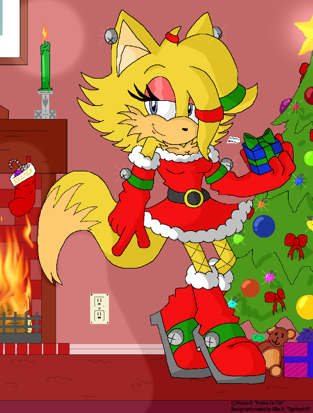 The Christmas Vixen by SonicsGirl93