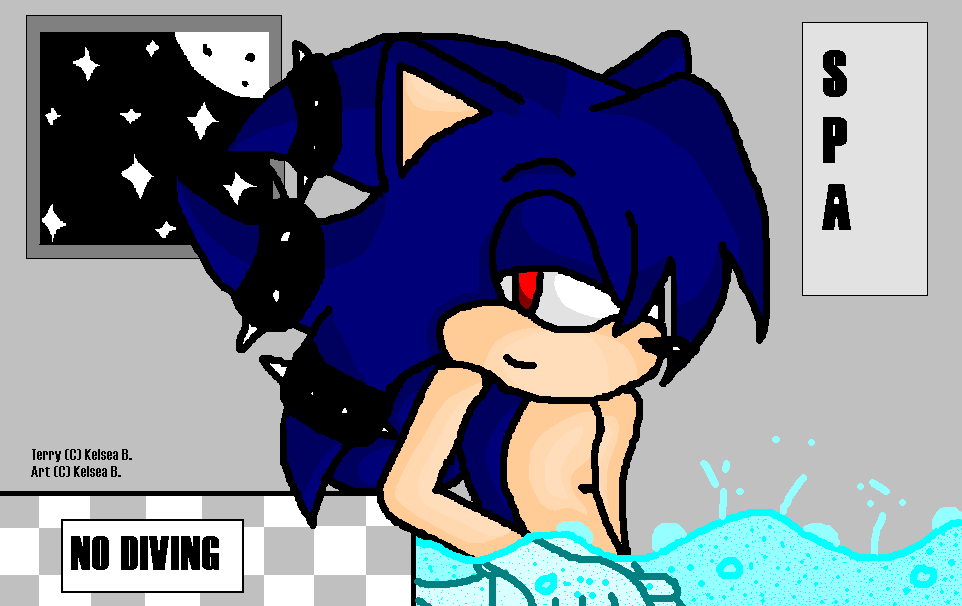 Terry at the Spa by SonicsGirl93