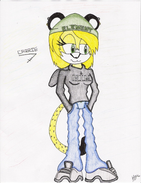 Carrie the Cheetah by SonicsGirl93