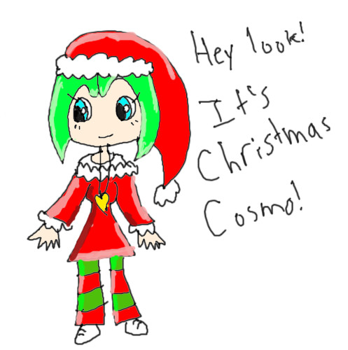 Cosmo the Christmas flower by Sonicsgal1994