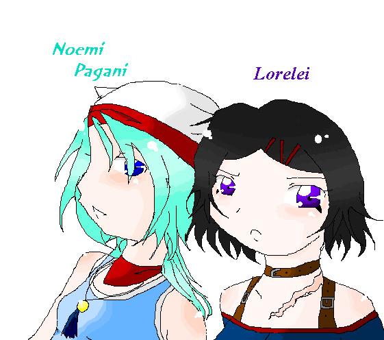 Noemi and Lorelei by Sonnet_Angel