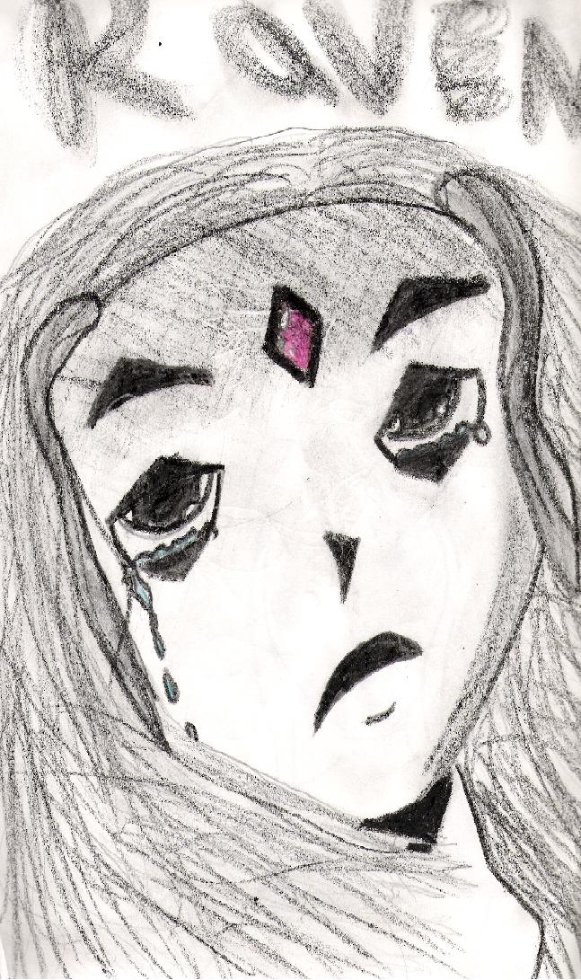 :'( Sad Raven )': by Sora_Is_Mine
