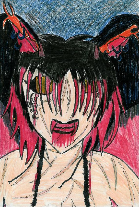 Asuka, the demon leopard girl by Sora_Is_Mine