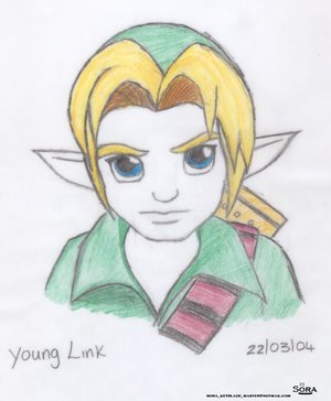 Young Link - Super Smash Brothers Melee by Sora_Keyblade_Master