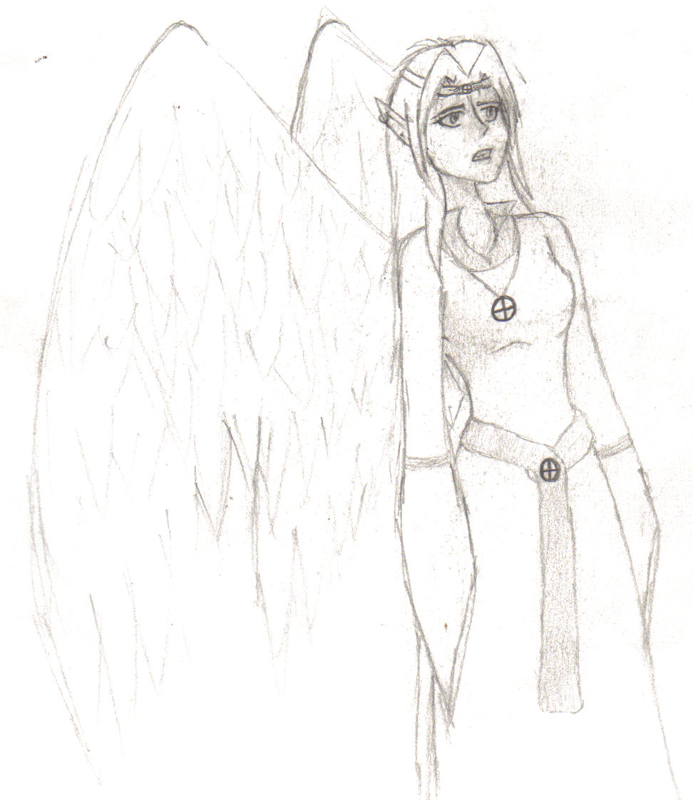 Depressed Angel by Sora_Locksley