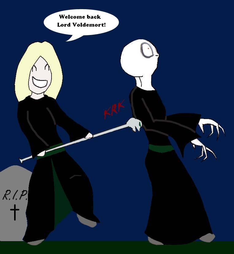 A Little Too Happy For Lord Voldemort by Sora_Miyara