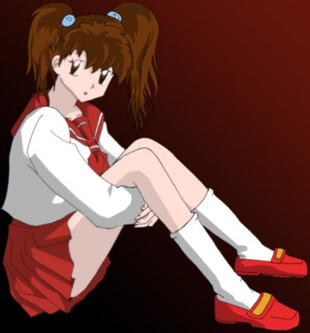 Anime Girl (based on Kagome) by Sora_the_Explorer