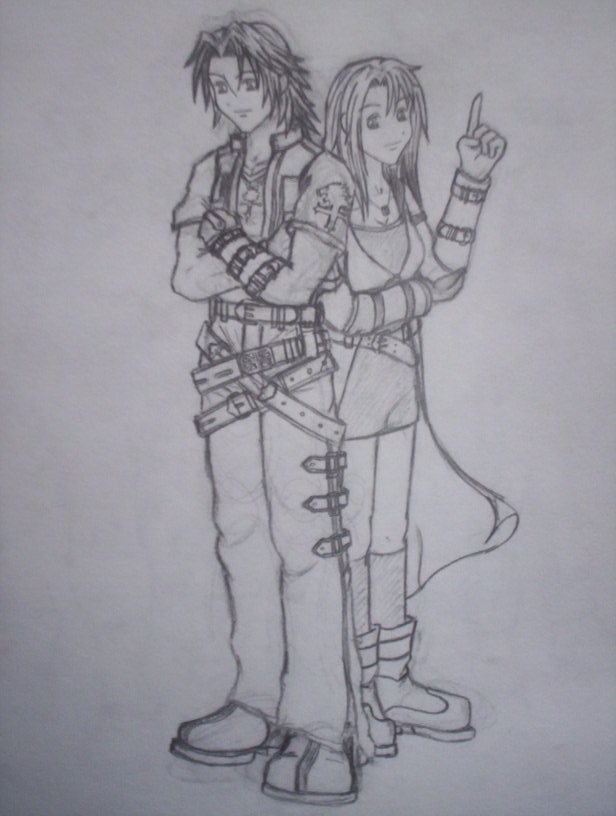 "KH Leon (the FFVIII coupling)" by Spartan_112
