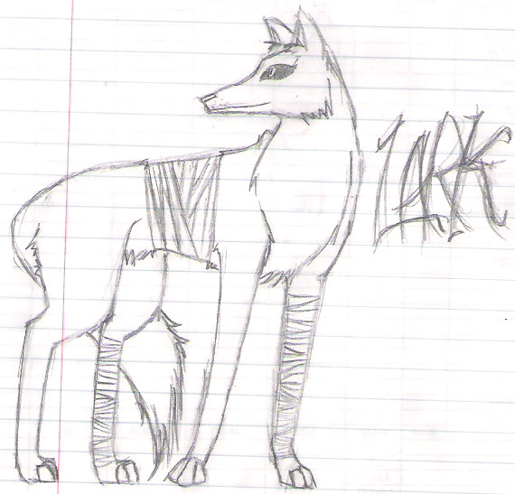 Lark for darkwolf333 (uncolored) by Spazz