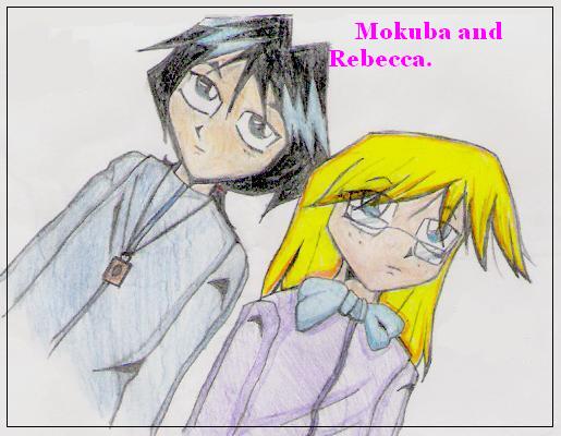 Mokuba and Rebecca by Spector_Town