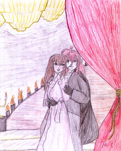 Phantom of the opera, Kurama! by Spell_Caster_Inu