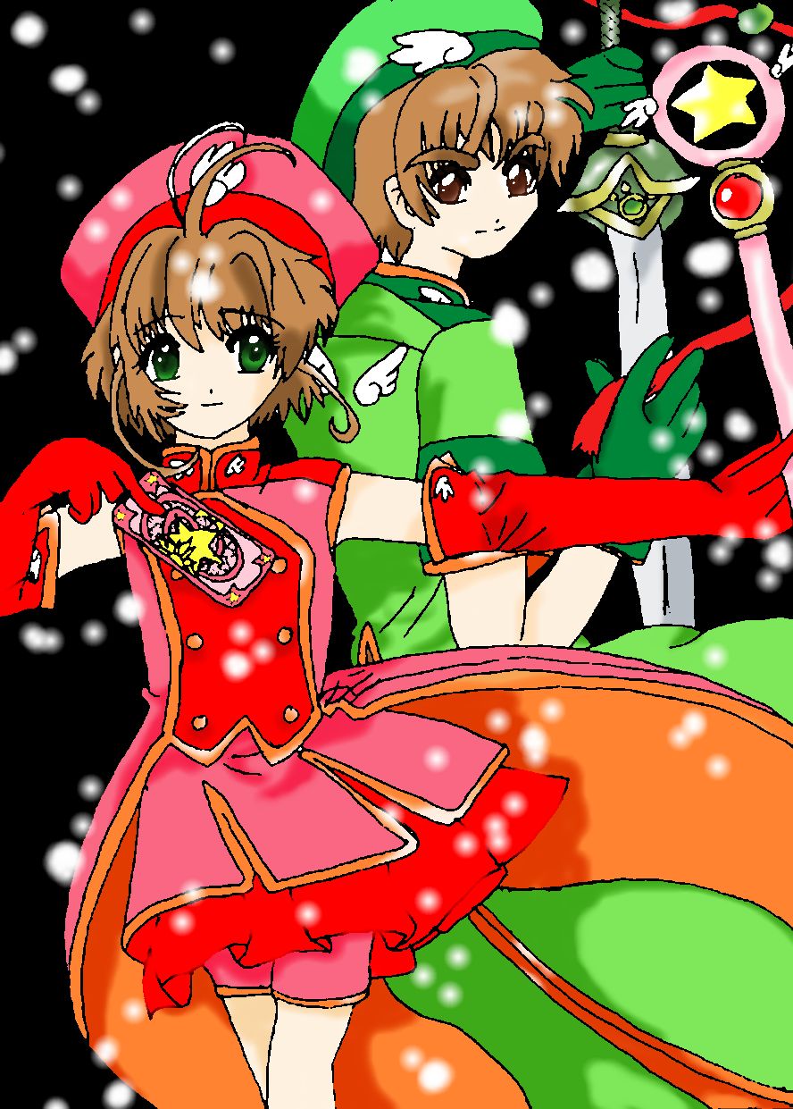 Sakura & Syaoran by Spica71269
