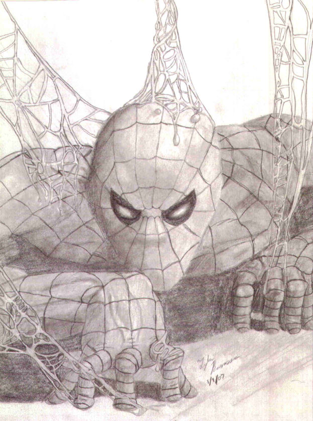 Spider Man Portrait by Spidey0055
