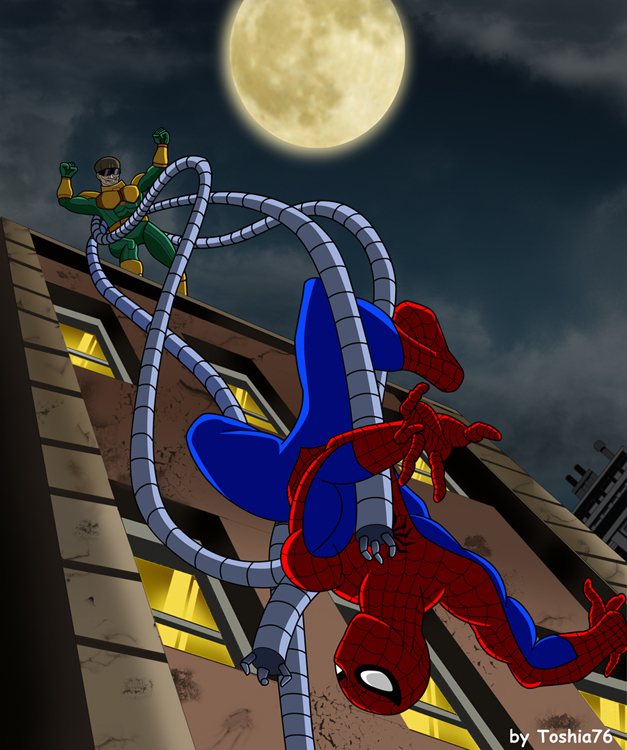 Spiderman vs Doc Ock by Spidey76