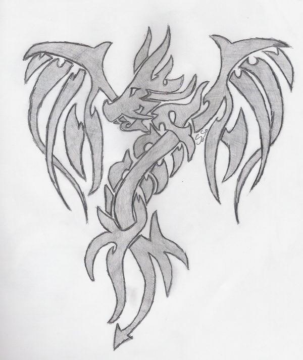 Tattoo Dragon by Spike_Schinizzle