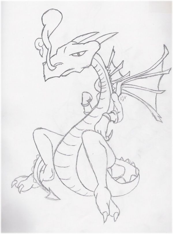 Dragon!! by Spike_Schinizzle