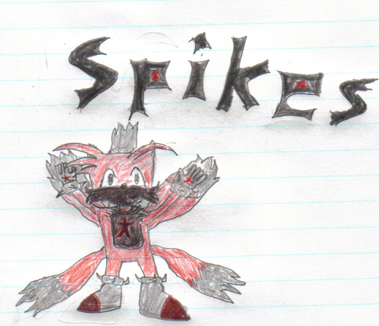 Spikes the fire fox by Spikes1001