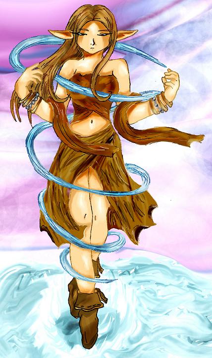 Water Goddess by SpiritGeek