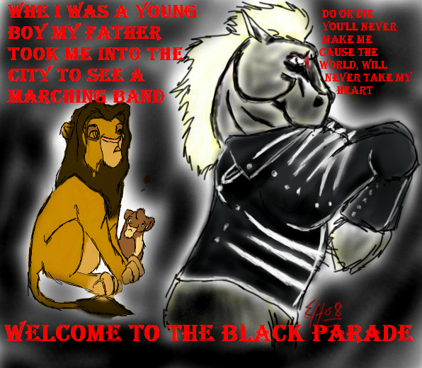 MCR Black parade colab by SpiritRandomer