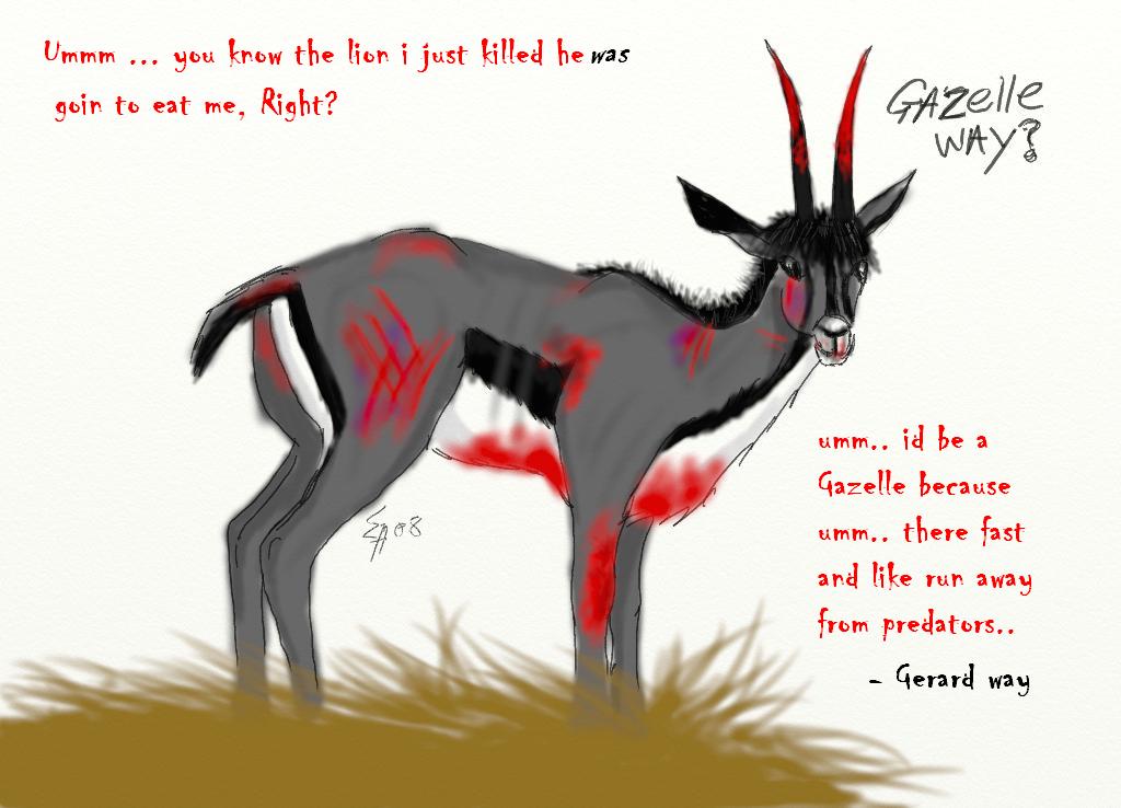 Gazelle way?! by SpiritRandomer