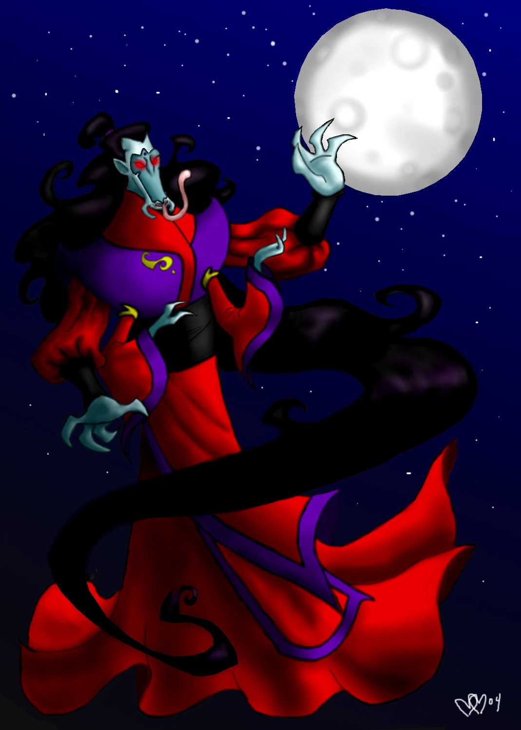 The Majestic Moon Demon by Spleefmistress