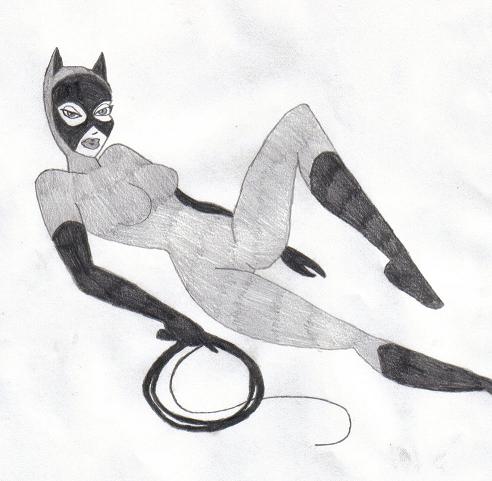 Catwoman by SpookyThaClown