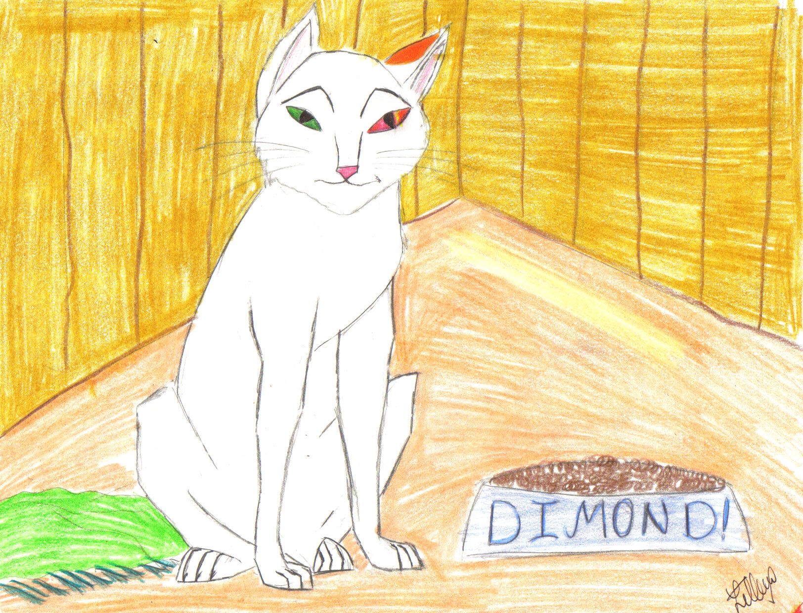 Dimond for Splixx! by Spottedfur