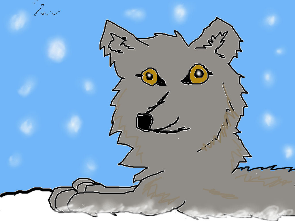 realistic wolf by Spyro