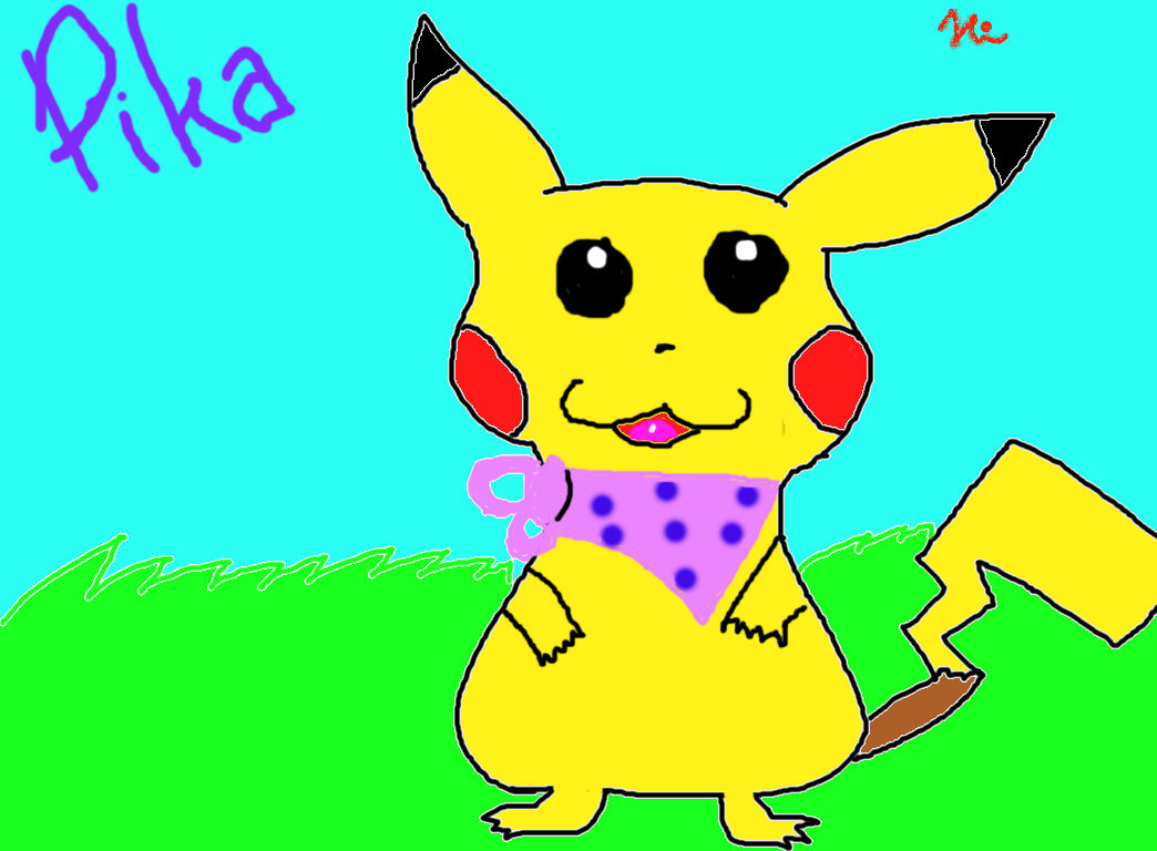 My own Pikachu Pika by Spyro