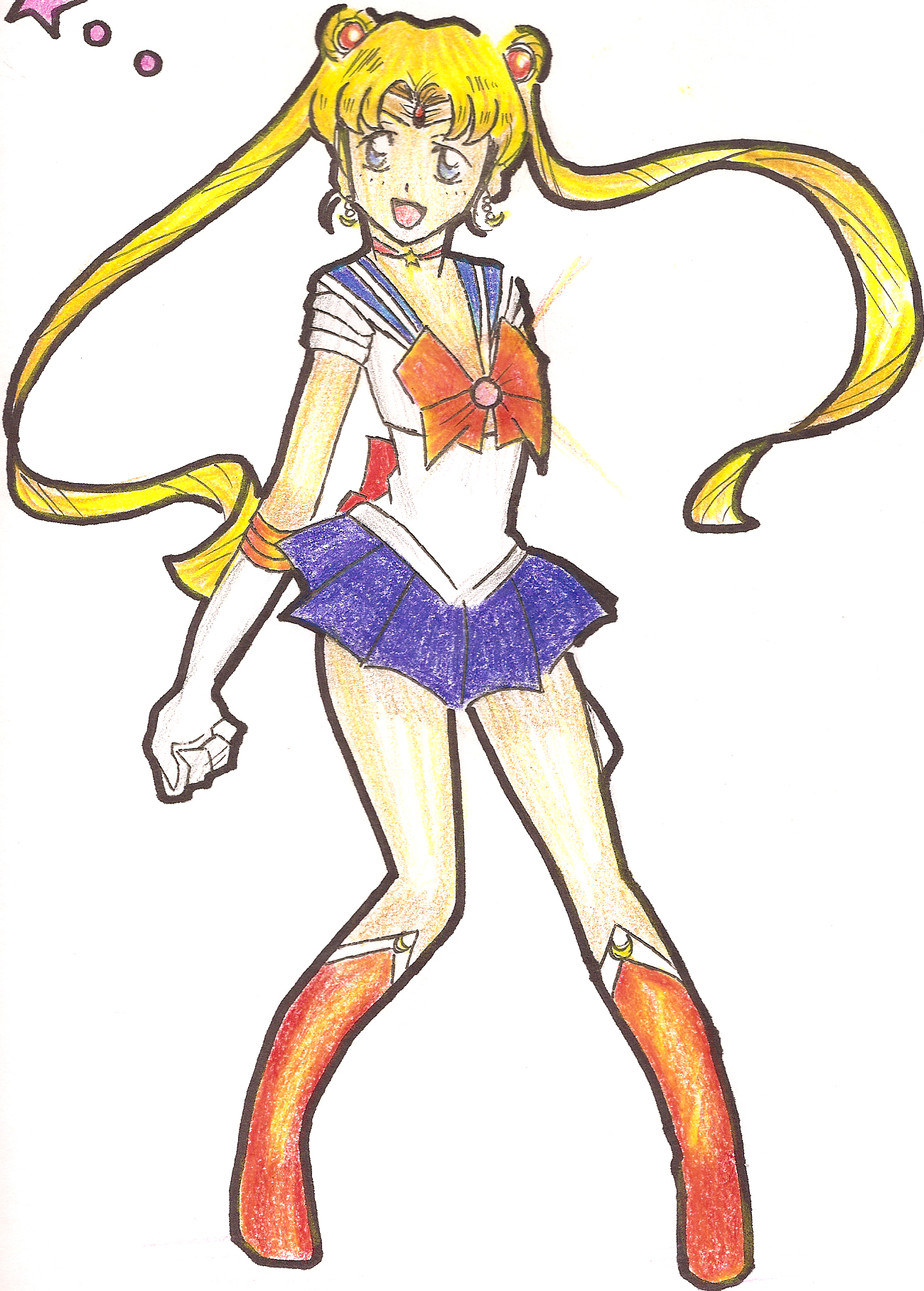 Sailor Moon Inner Senshi (Moon) by StarAlchemist